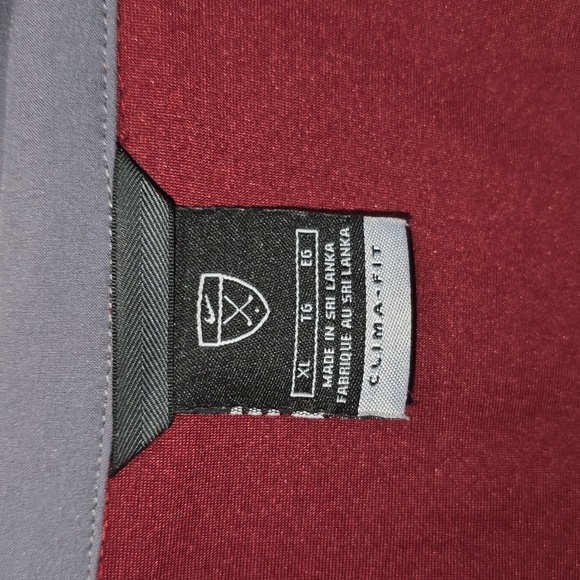 Nike Golf Clima Fit Waterproof Double Full Zip Jacket Windbreaker Mens Size XL - Picture 2 of 16